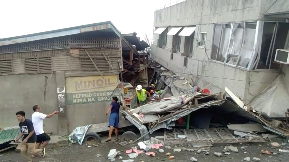 Землетрясение магнитудой 5,6 баллов произошло на Филиппинах, сохраняется опасность афтершоков