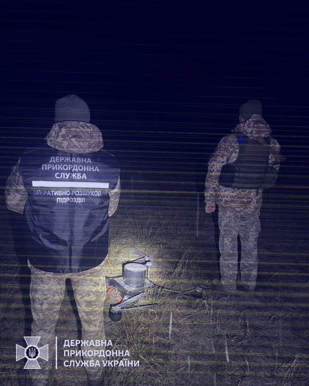 На Волині прикордонники приземлили дрон з 22 кг наркотиків на 13 млн грн