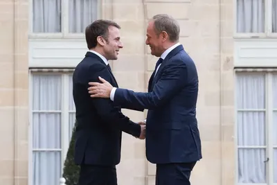 Tusk meets with Macron: Says the positions of the parties are very similar, especially in the context of Russian aggression in Ukraine