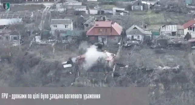 Ukrainian Armed Forces destroy enemy command and observation post and warehouse with enemy ammunition: video shown