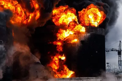 Мэр Харькова приказал проверить все нефтебазы и опасные объекты после атаки россиян 9 февраля