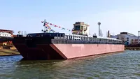 В Украине обновляют речной флот: построили уже две крупнотоннажные SLG-баржи