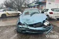 In Cherkasy, a driver drove onto the sidewalk and hit two passers-by, including a young child