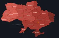 В Україні – масштабна повітряна тривога, пов’язана з ракетною небезпекою
