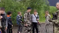 Russian children are taught to shoot near the border with Norway - media