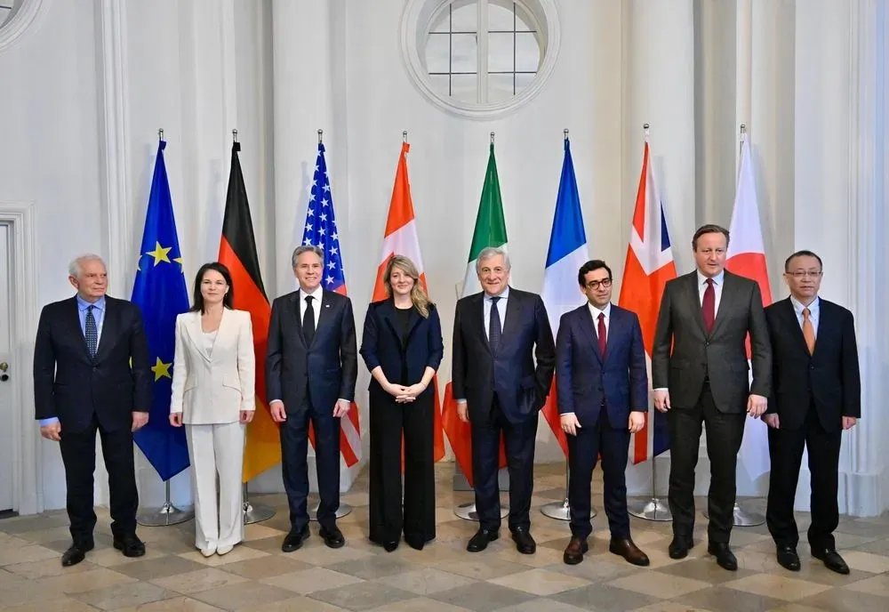 G7 Foreign Ministers pledge to hold Russian assets and condemn North Korea's arms sales to Moscow: they issued a statement in support of Ukraine