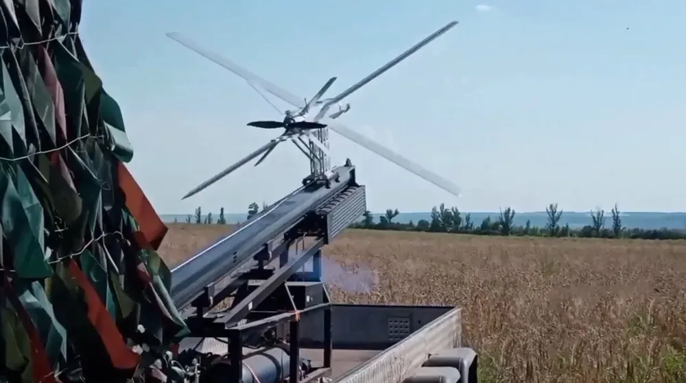 Ukrainian Special Forces with HIMARS destroy a russian Lancet launcher