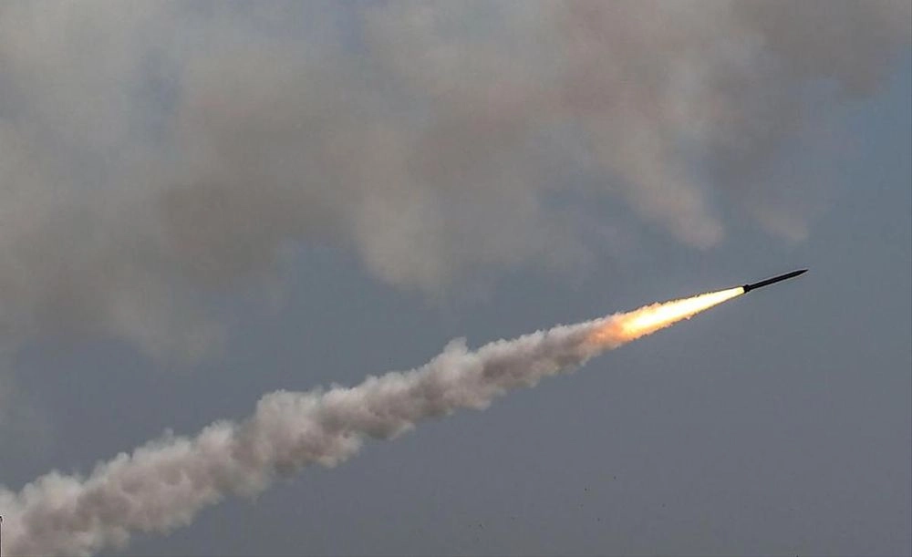 Ukrainian air defense forces shoot down enemy missile over Kryvyi Rih district
