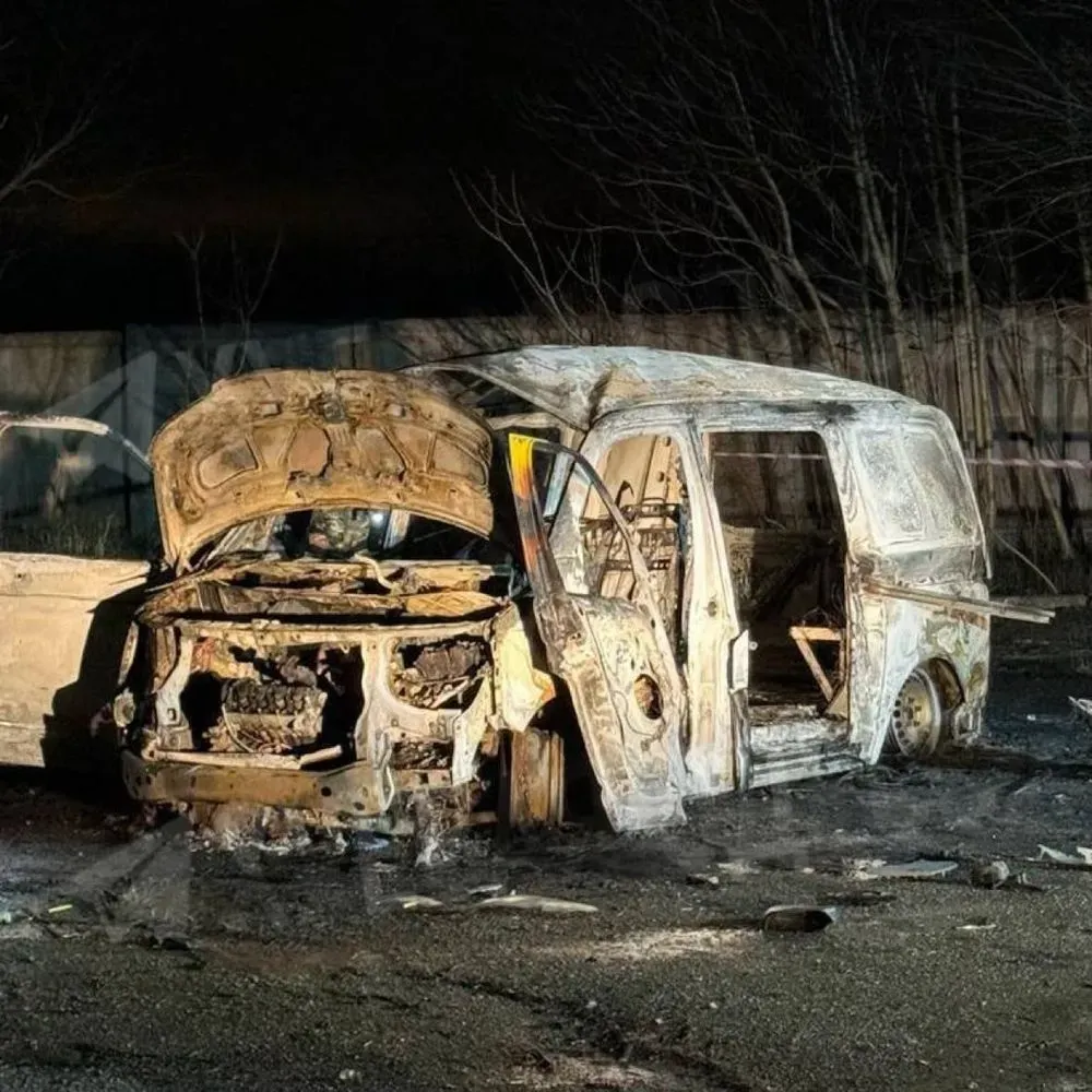 Ukrainian Volunteer Army car blown up in Odesa, doctors are fighting for the lives of two volunteers