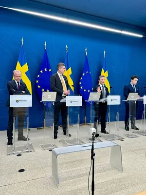 Sweden announces a record $683 million package of support for Ukraine