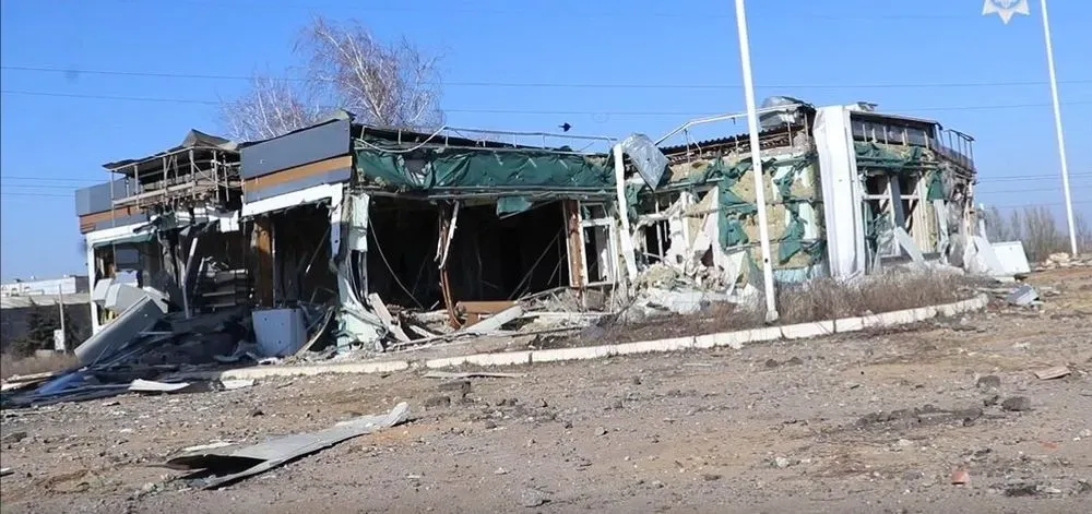 The Ministry of Internal Affairs showed what a frontline city in Donetsk region looks like