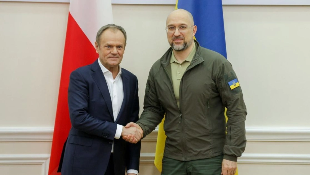 Shmyhal and Tusk to meet in March to discuss Polish blockade of Ukrainian border