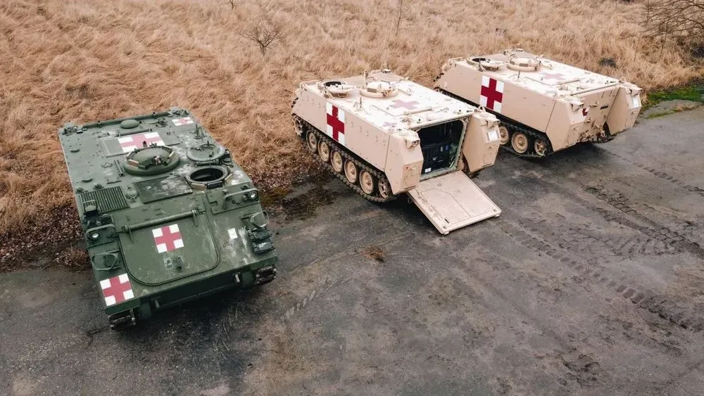 Силы обороны получили бронетранспортеры M113 для эвакуации раненых: еще несколько сотен ожидаются в ближайшее время