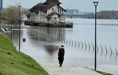 Адміністрація Києва попереджає про підвищення рівня води, але підтоплень в столиці не очікується