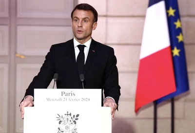 Macron to hold Ukraine summit in Paris on February 26