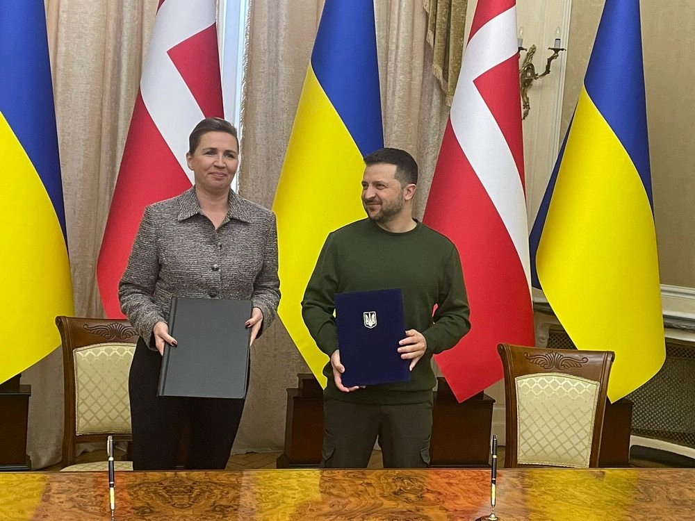 Украина подписала соглашение по безопасности с Данией - первой страной за пределами G7