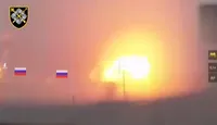 Ukrainian soldiers strike at invaders' stronghold with 700 kg of explosives: video