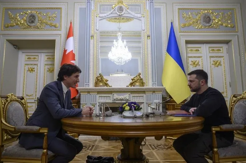 Zelenskyy and Canadian Prime Minister discuss providing Ukraine with new air defense systems