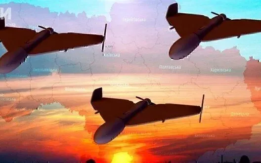 Iranian "Shahed" drones reportedly moved over several regions