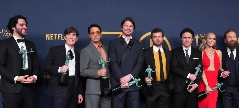 У США оголосили переможців премії Гільдії акторів: найвищу нагороду отримав "Оппенгеймер" Нолана