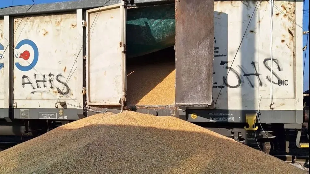 Ukrainian grain spilled out of 8 gondola cars in Poland: UZ says it will appeal to Polish law enforcement