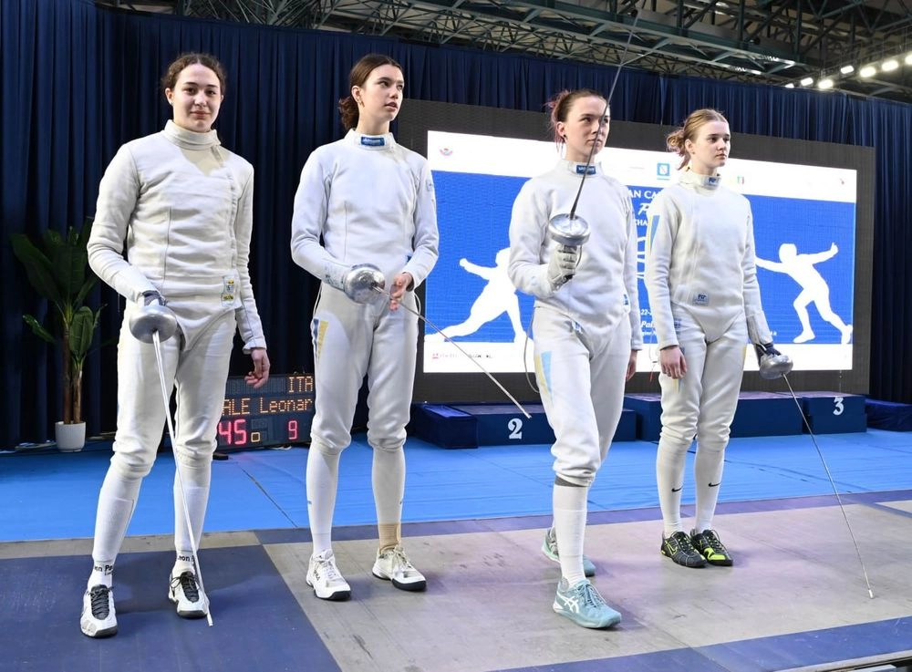 Ukrainian fencers become European cadet champions