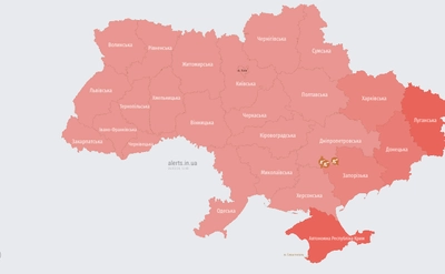 В Украине масштабная воздушная тревога из-за взлета вражеского МиГа