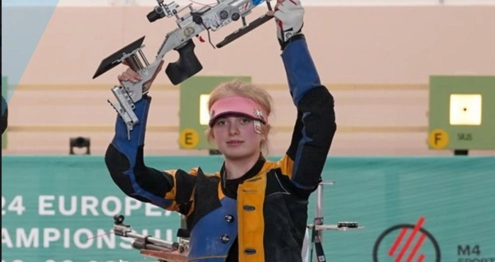 Ukraine wins first award at the 2024 European Championships in bullet shooting