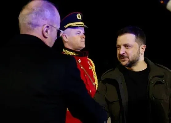 Zelensky arrived in Albania