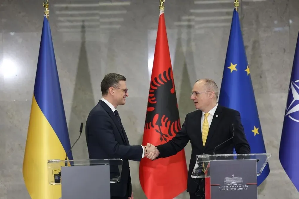 kuleba-meets-with-albanian-foreign-minister-to-discuss-strengthening-bilateral-ties-and-support-for-ukraine