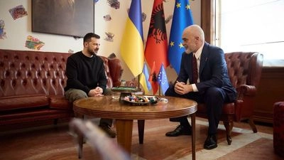 Ukraine and Albania sign cooperation agreement, discuss potential joint arms production - Zelenskyy