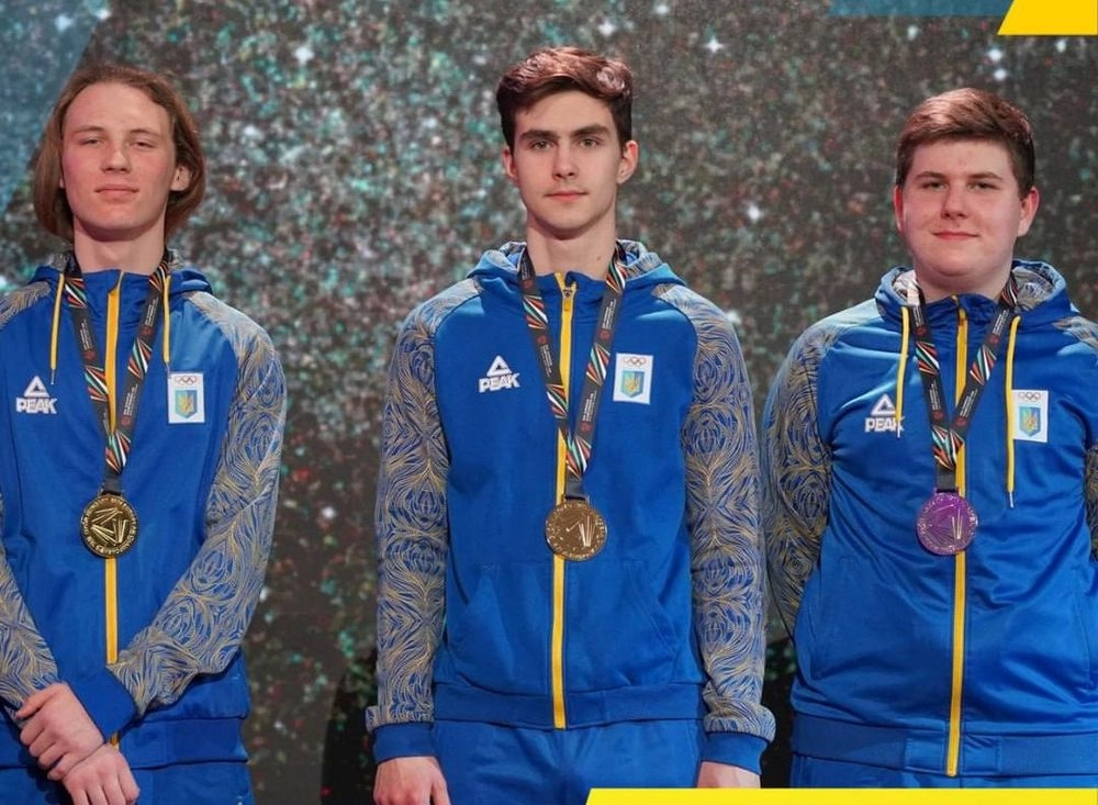 Ukrainian junior team wins gold in air pistol shooting at the European Championships in Hungary
