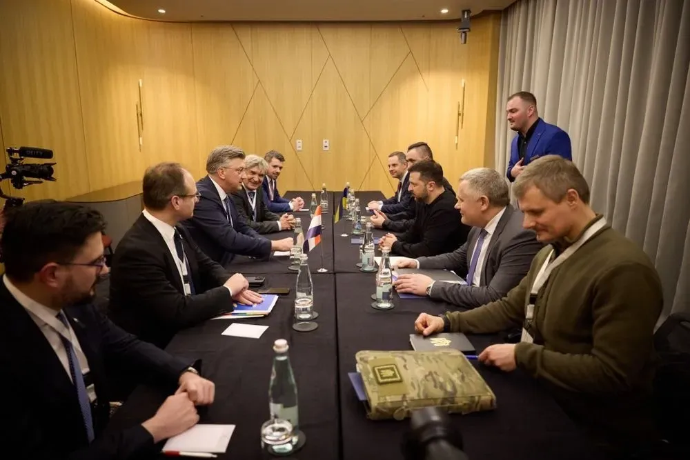 Zelensky met with Croatian Prime Minister: what they talked about