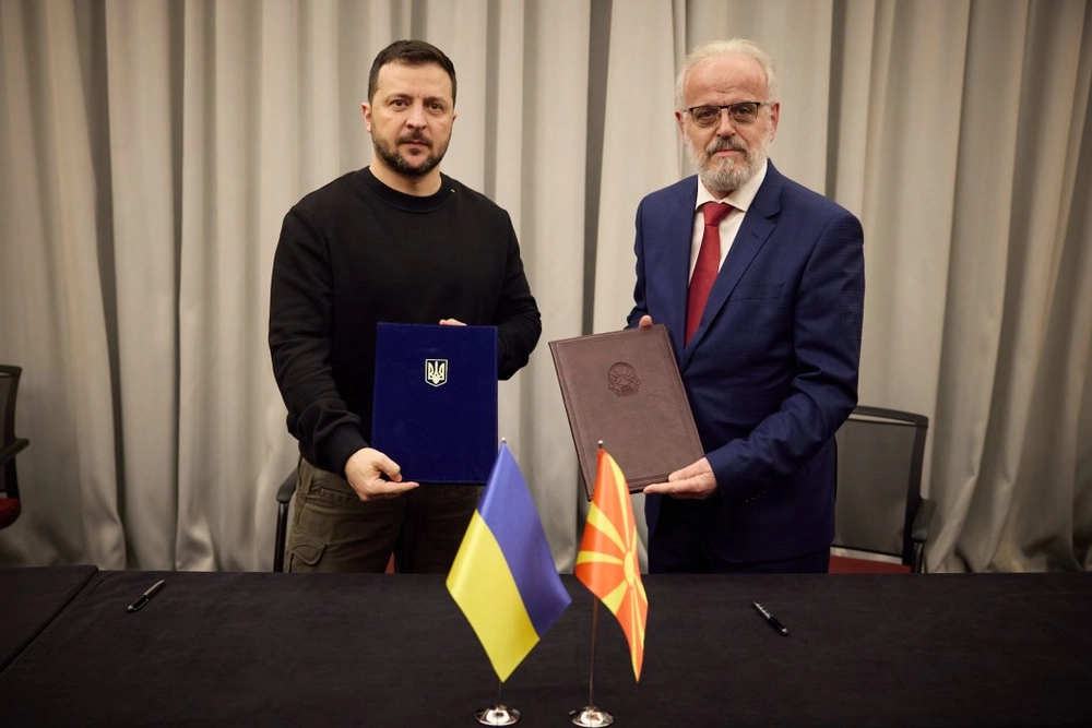Ukraine and North Macedonia sign Joint Declaration on Euro-Atlantic Integration