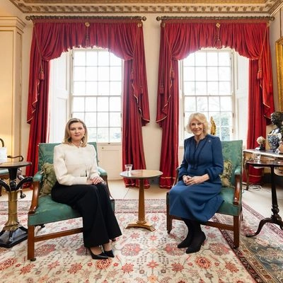 First Lady of Ukraine met with the Consort of the British Crown Prince Camilla
