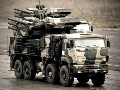 "ATES detects a Russian Pantsir S-1 at an airport in the Moscow region