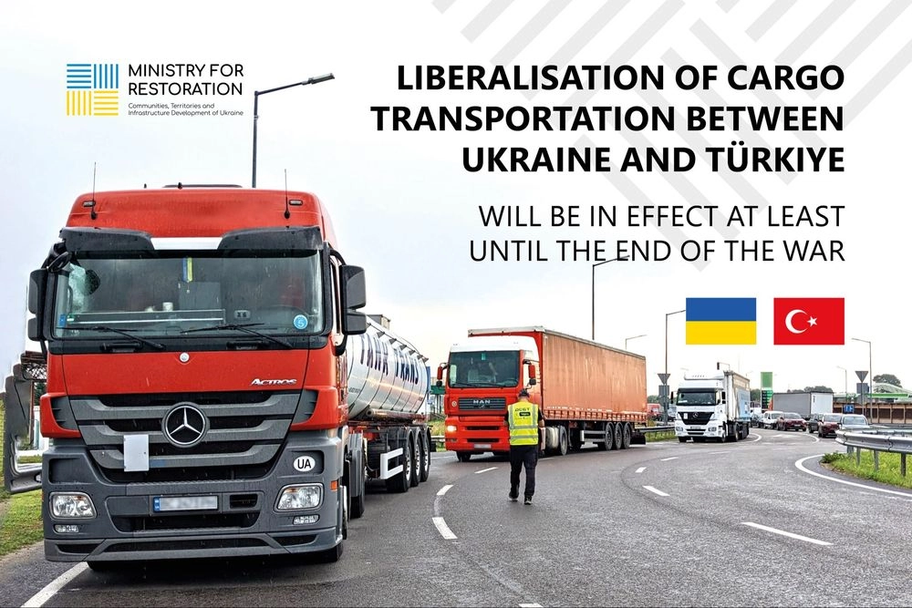 Kubrakov: Ukraine and Turkey continued liberalization of freight transportation until the end of the war