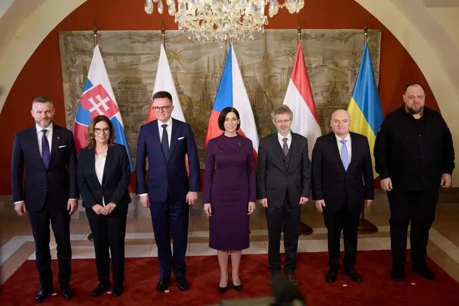 At the Visegrad Summit, Stefanchuk calls for support for Ukraine in repelling russian aggression