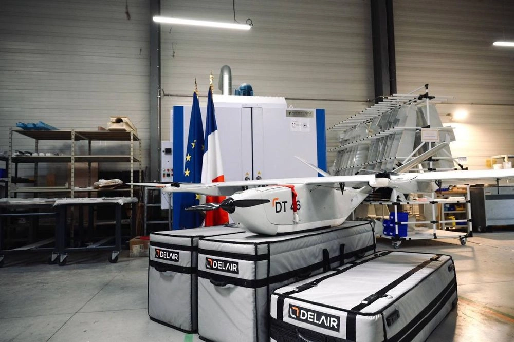 Україна отримає від Франції ще 100 дронів Delair до літа