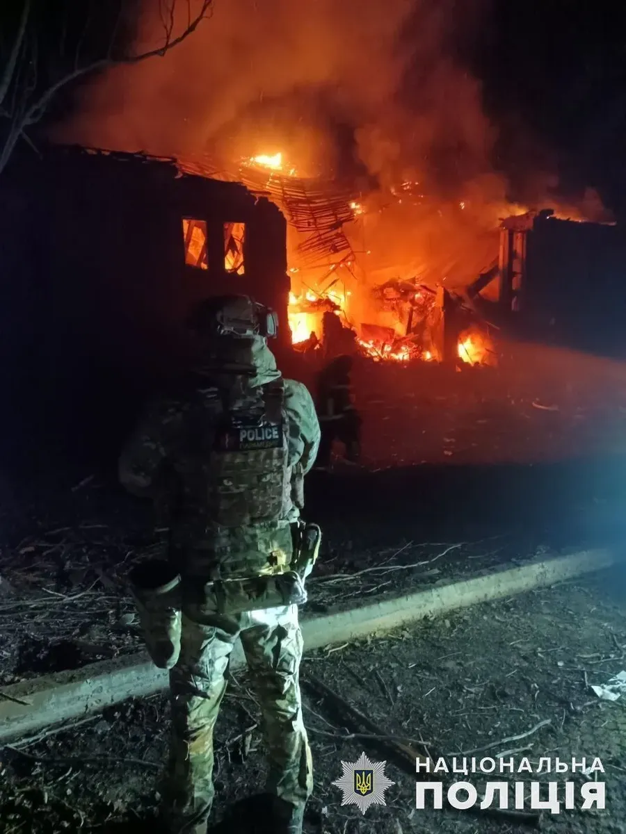 рф вночі вдарила по Костянтинівці на Донеччині, за добу в області через атаки троє поранених жителів