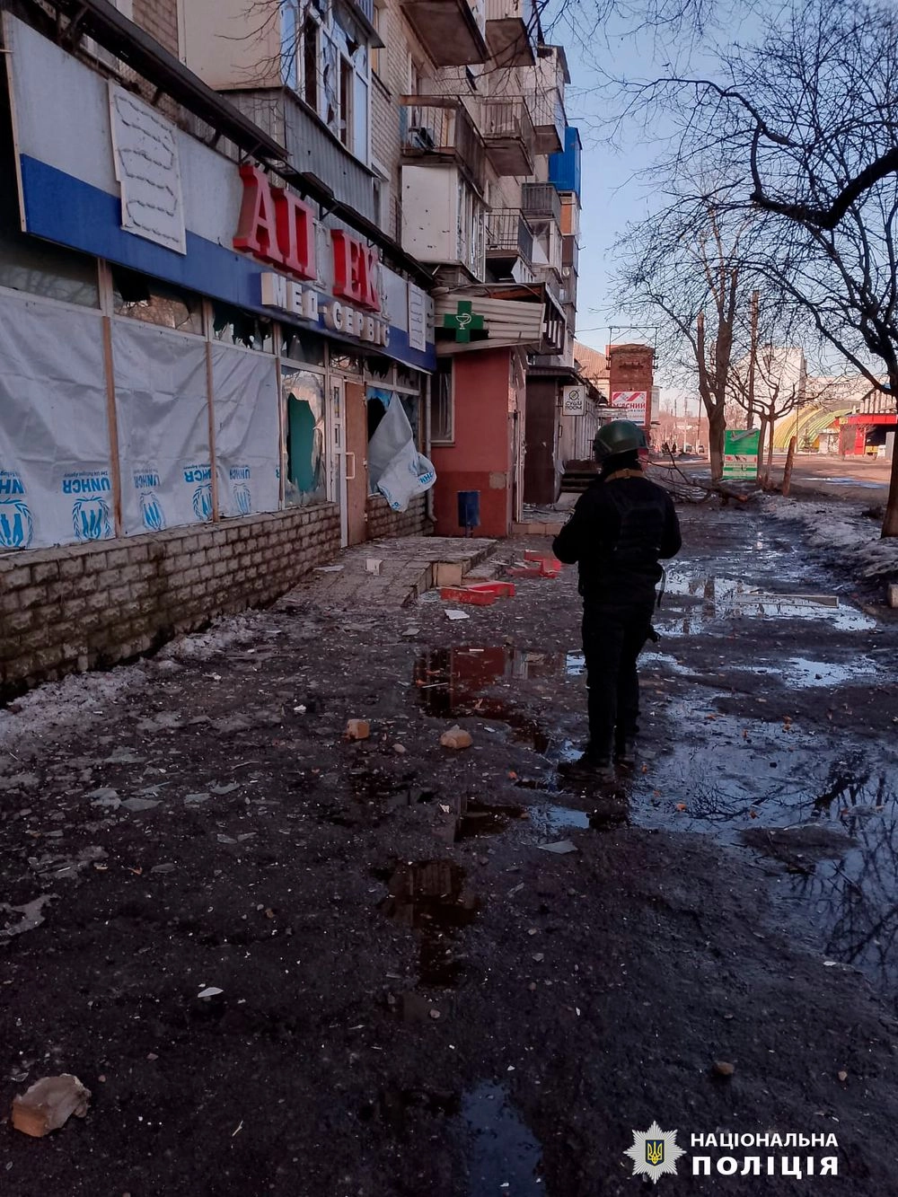 Occupants massively shelled Volchansk in Kharkiv region: one wounded