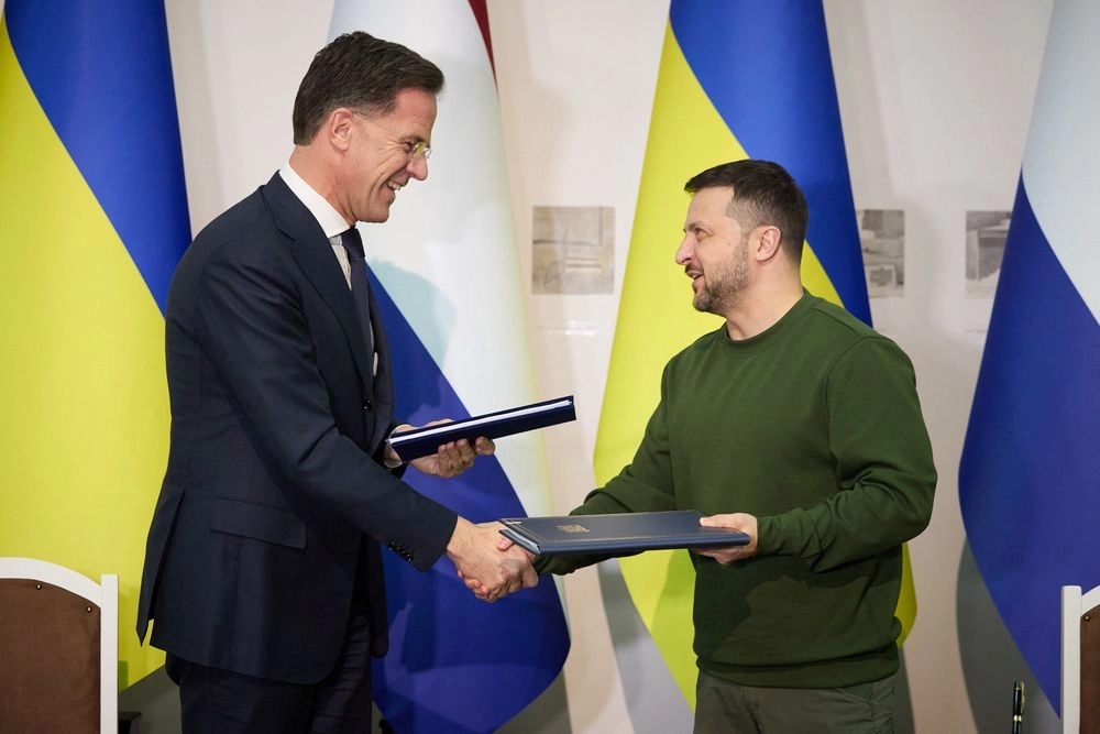 Украина подписала двустороннее соглашение по безопасности с Нидерландами - Зеленский