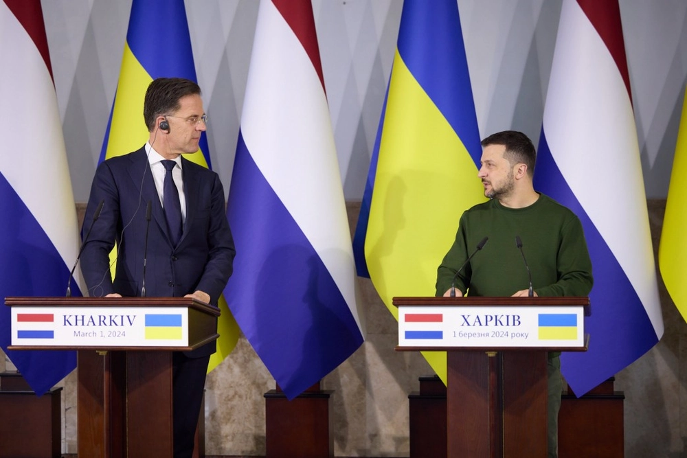 Prime Minister of the Netherlands discusses with Zelenskyy how to speed up the transfer of F-16s