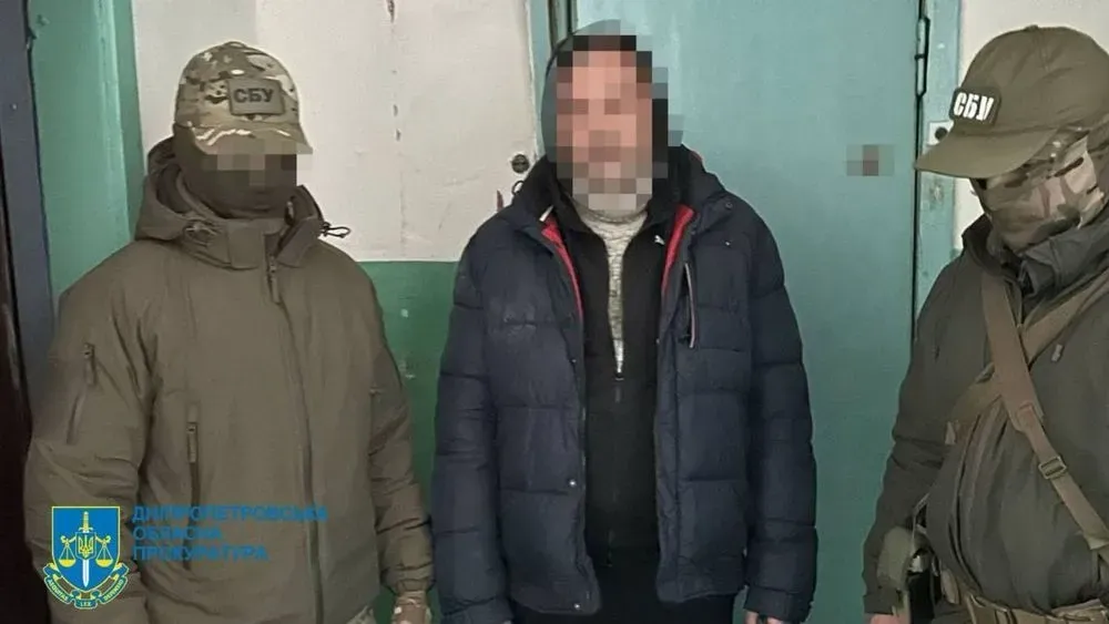 Russian military intelligence agent exposed in Dnipro for passing information on Ukrainian Armed Forces movement and location of military enlistment offices