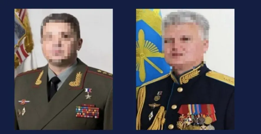 Двом генералам рф, які командували авіаударами по Бородянці на Київщині, повідомлено про підозру 