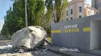 Enemy shells Kherson in the morning, one wounded