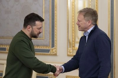 Strengthening air defense and establishing joint weapons production: Zelenskyy meets with British Defense Secretary