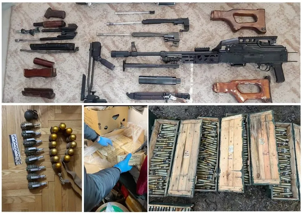 kyiv-police-seize-85-illegal-weapons-and-10000-rounds-of-ammunition-in-february