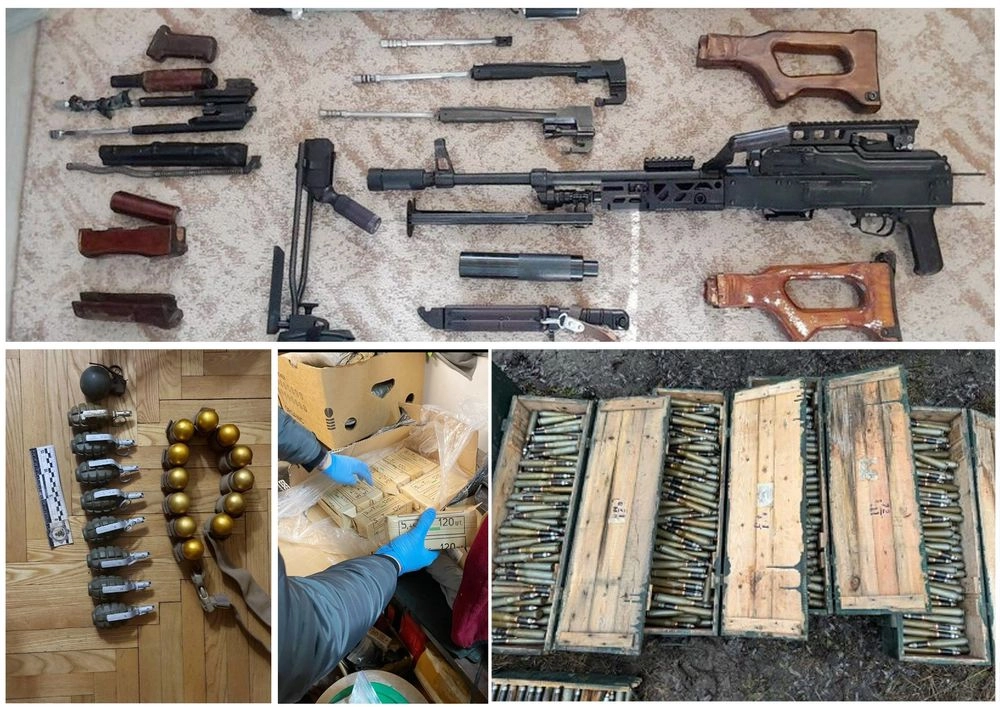 Kyiv police seize 85 illegal weapons and 10,000 rounds of ammunition in February
