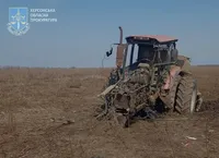 A man in Kherson region exploded to death on explosives left by the occupiers while tilling the land